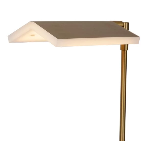 Lucide AARON - Stehlampe Mit Leselampe - LED Dim to warm - 1x12W 2700K/4000K - Mattes Gold / Messing - DETAIL 1